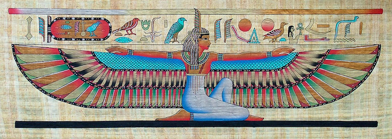 Isis, déesse égyptienne de l'amour, est associée au quartz rose