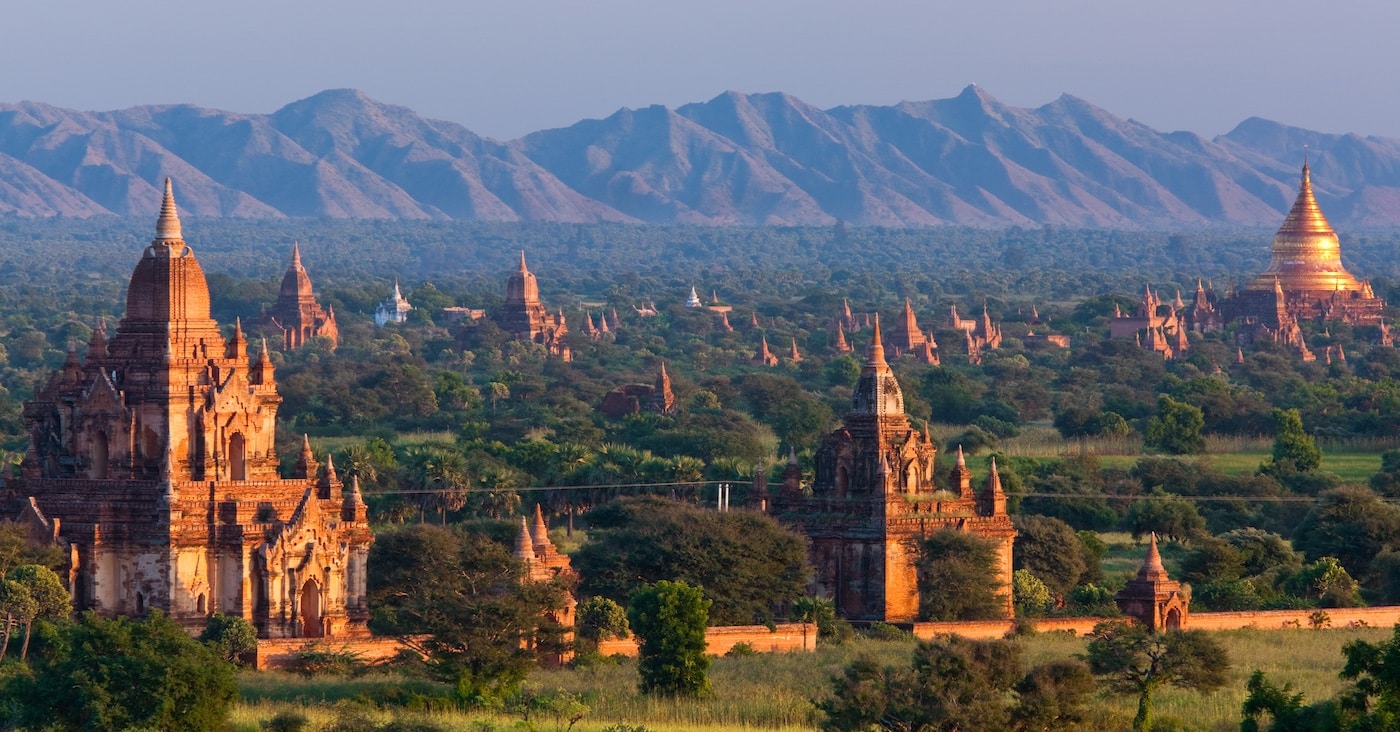 Paysage en Birmanie