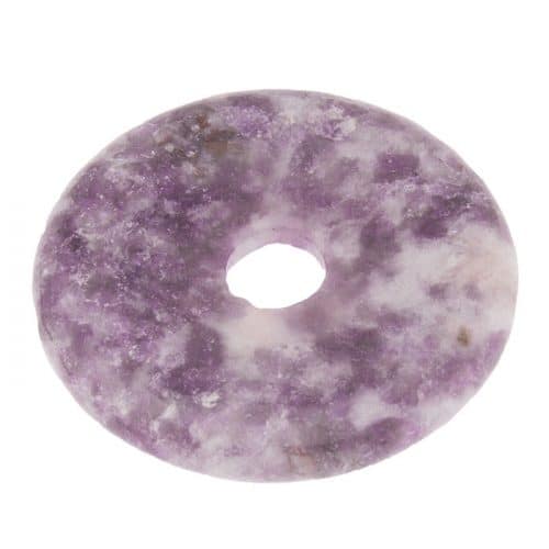 Donut en Lépidolite Violette