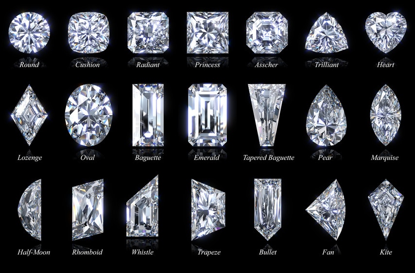 21 des tailles du diamant les plus populaires à l'heure actuelle | Lithothérapie en Ligne