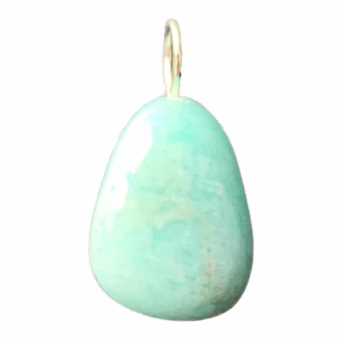 Amazonite - Pendentif Pierre Roulée