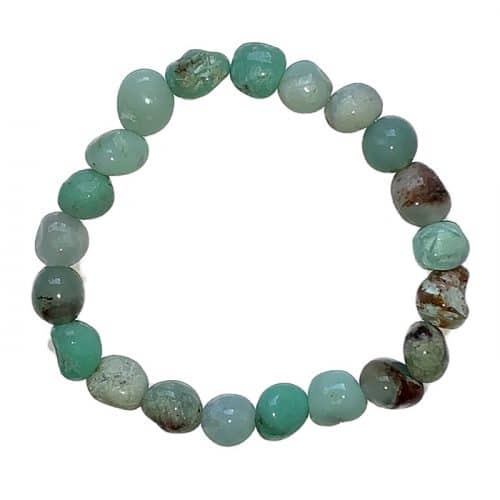 Chrysoprase - Bracelet Pierres Roulées | Boutique de Minéraux