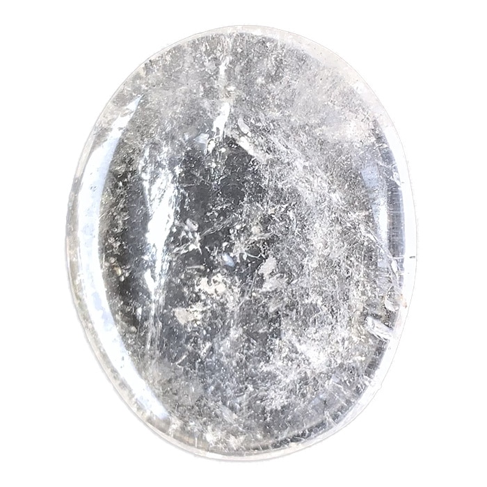 Cristal de Roche - Pierre Plate | Boutique de Minéraux | Lithothérapie en Ligne