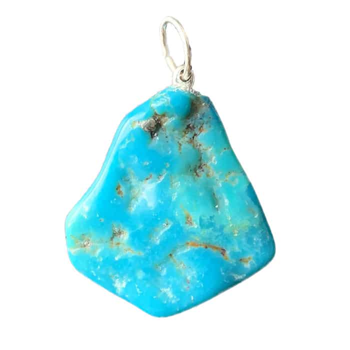 Turquoise - Pendentif Plaquette | Boutique de Minéraux | Lithothérapie en Ligne