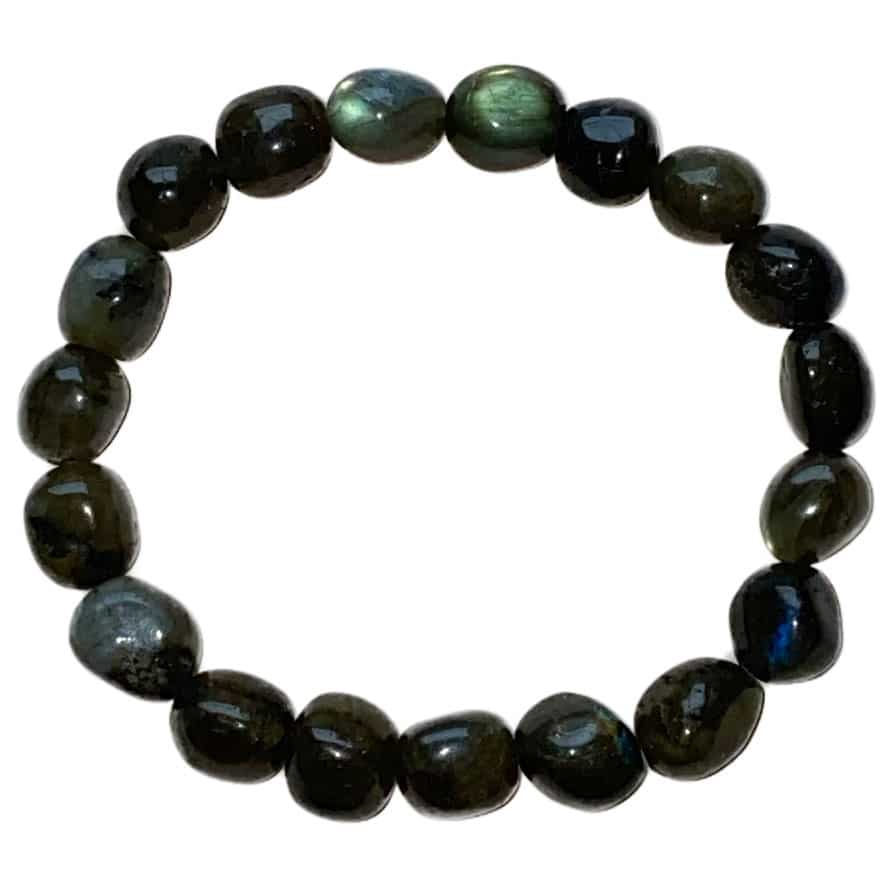 Bracelet en Labradorite - Pierres Roulées