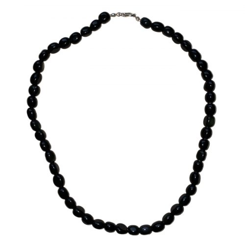 Collier en Obsidienne Oeil Céleste - Pierres Roulées