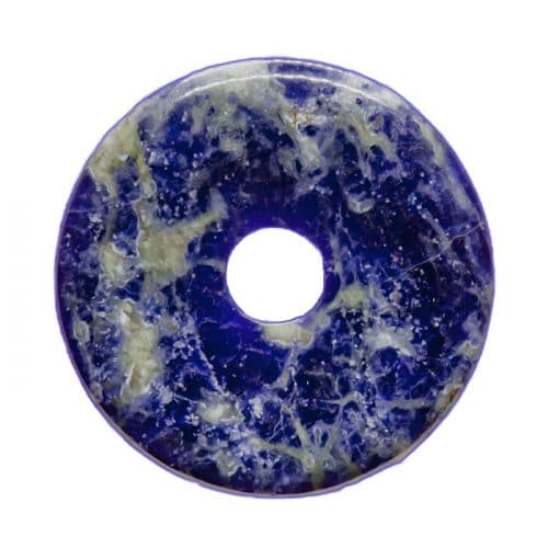 Sodalite Donut 4cm | Boutique de Minéraux | Lithothérapie en Ligne