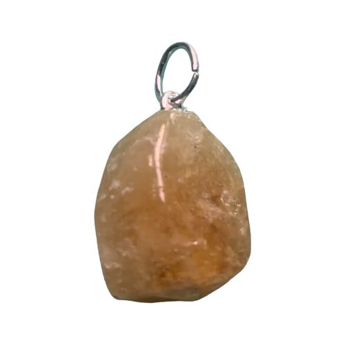 Héliodore Pendentif pierre roulée