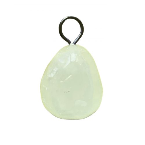 Préhnite Pendentif Pierre roulée